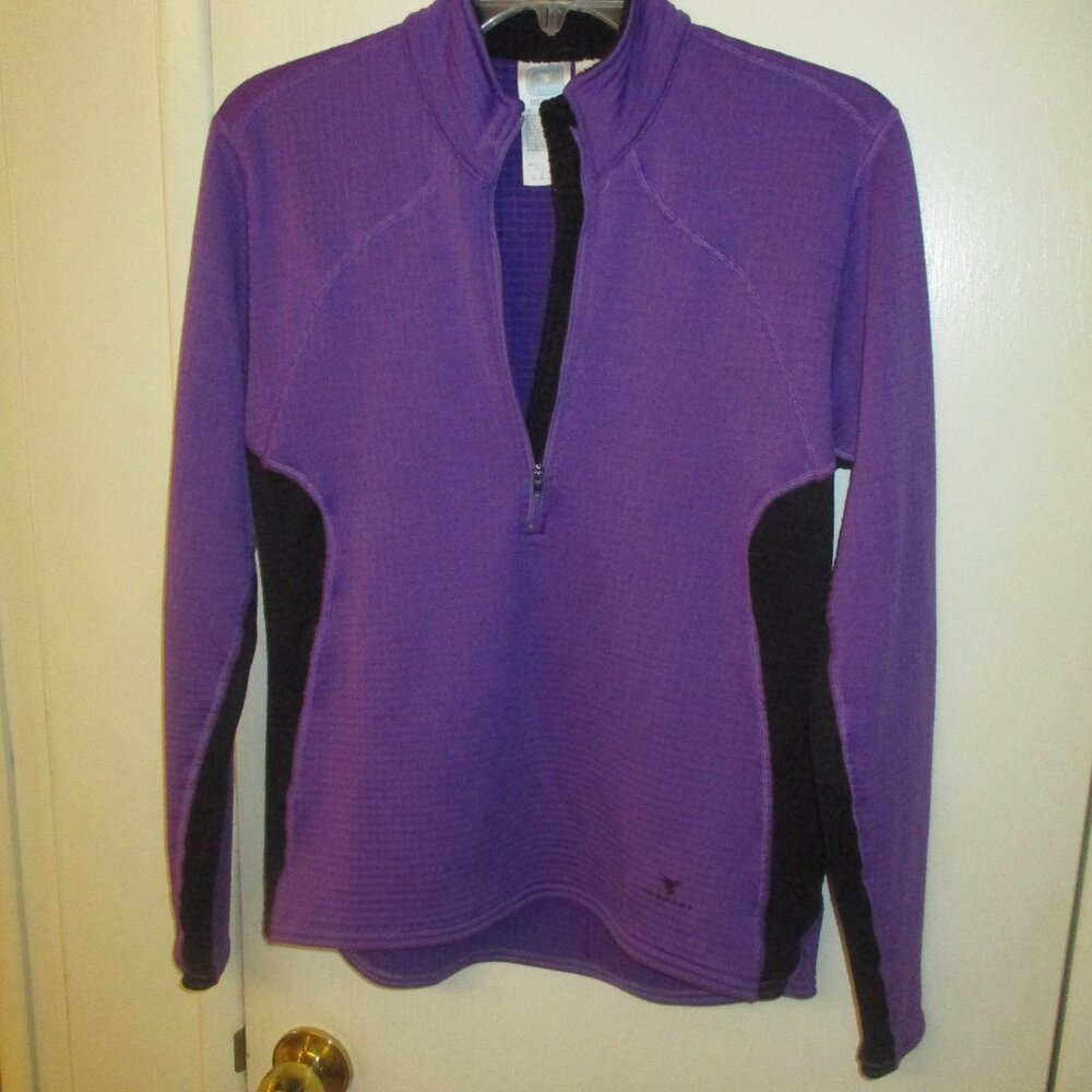 Polartec Magenta/Black Atheltic top M